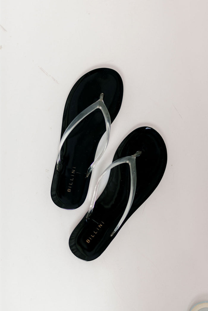 Stellan Sandal in Black/Clear