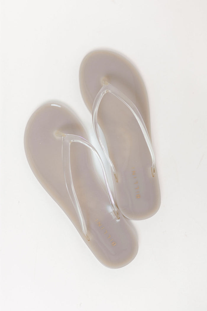 Stellan Sandal in Light Taupe/Clear