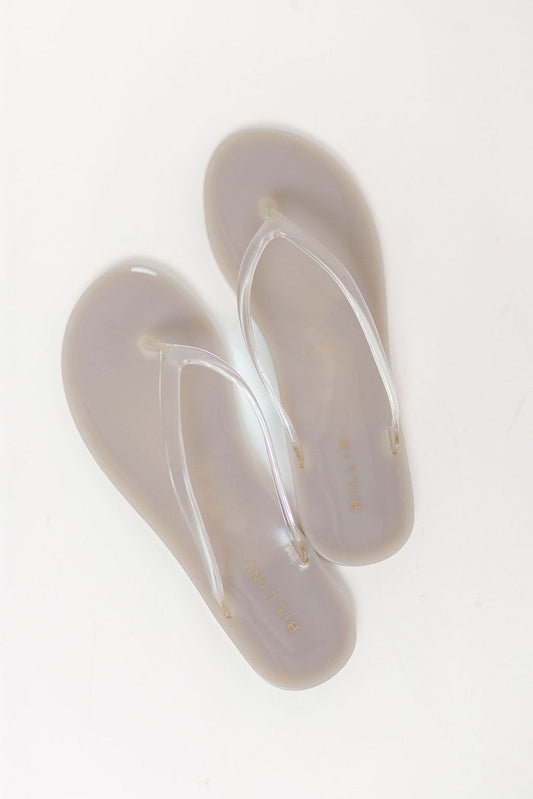 Stellan Sandal in Light Taupe/Clear