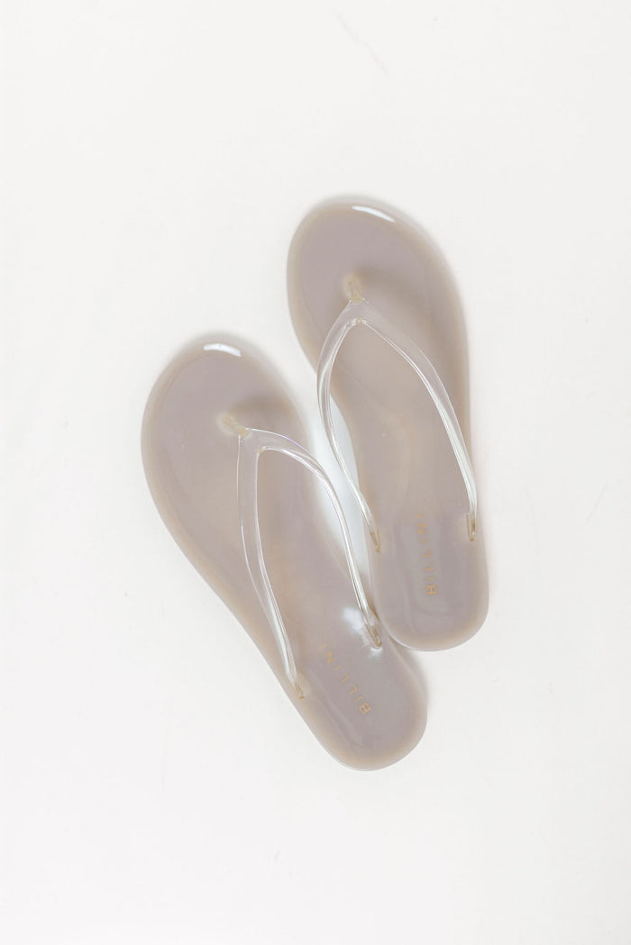 Stellan Sandal in Light Taupe/Clear