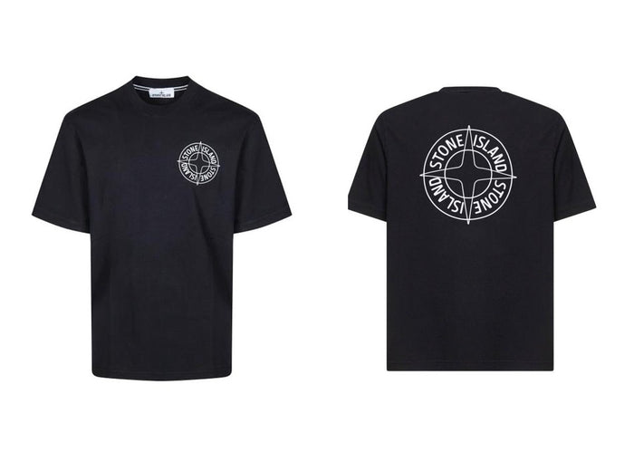 Stone Island Compass Tee Black