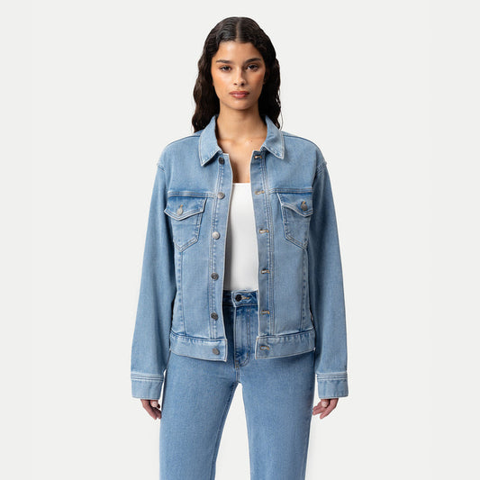 Stretchy ComfortDenim™ Jacket - Ninepine