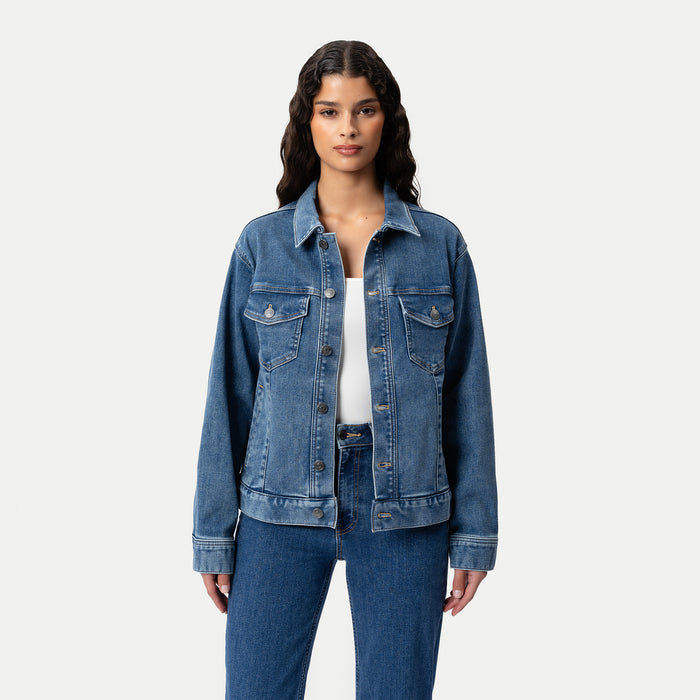 Stretchy ComfortDenim™ Jacket - Ninepine