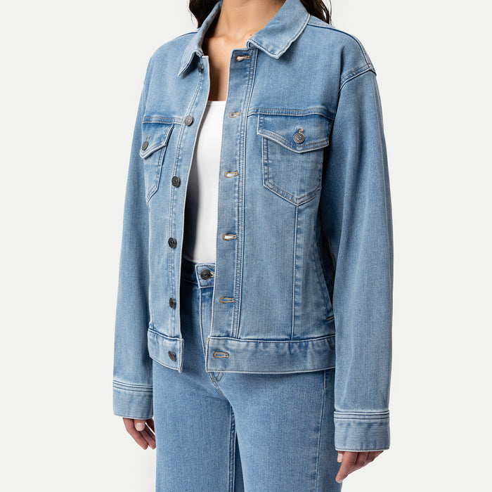 Stretchy ComfortDenim™ Jacket - Ninepine