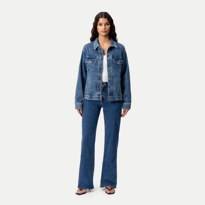 Stretchy ComfortDenim™ Jacket - Ninepine