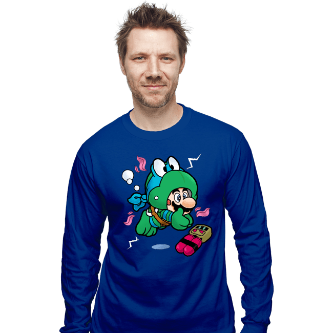 Long Sleeve Shirts, Unisex / Small / Royal Blue