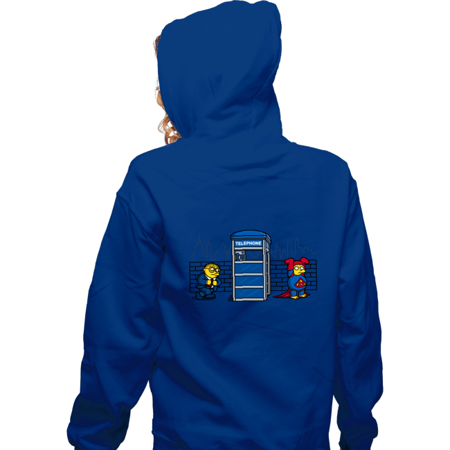 Zippered Hoodies, Unisex / Small / Royal Blue