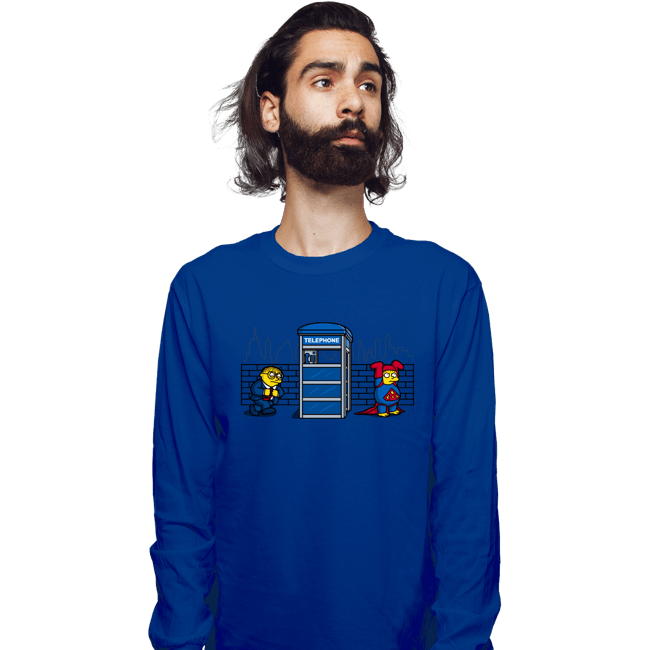 Long Sleeve Shirts, Unisex / Small / Royal Blue