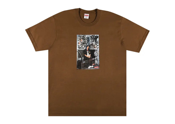Supreme Lady Pink Tee Brown