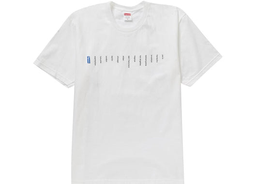Supreme Location Tee White