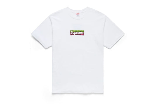 Supreme Los Angeles Fire Relief Box Logo Tee White