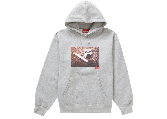 Supreme MF DOOM Hooded Sweatshirt Heather Grey