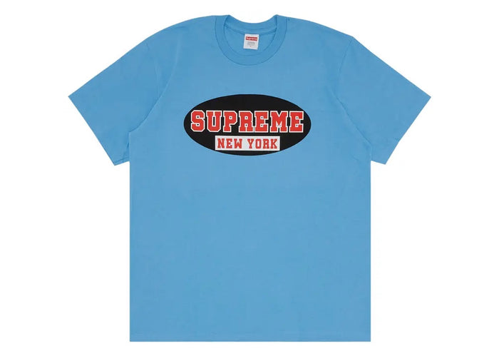 Supreme New York Tee Bright Blue