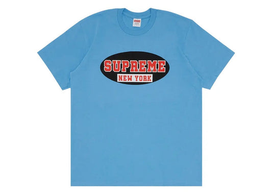 Supreme New York Tee Bright Blue