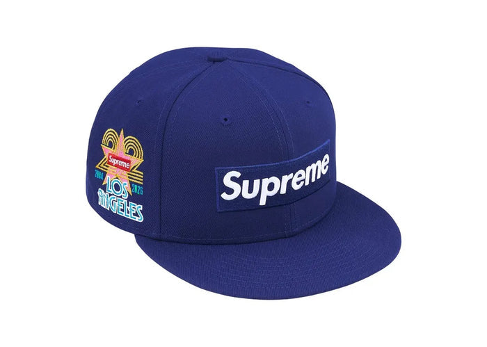 Supreme Shop Box Logo New Era 'Light Navy Los Angeles'