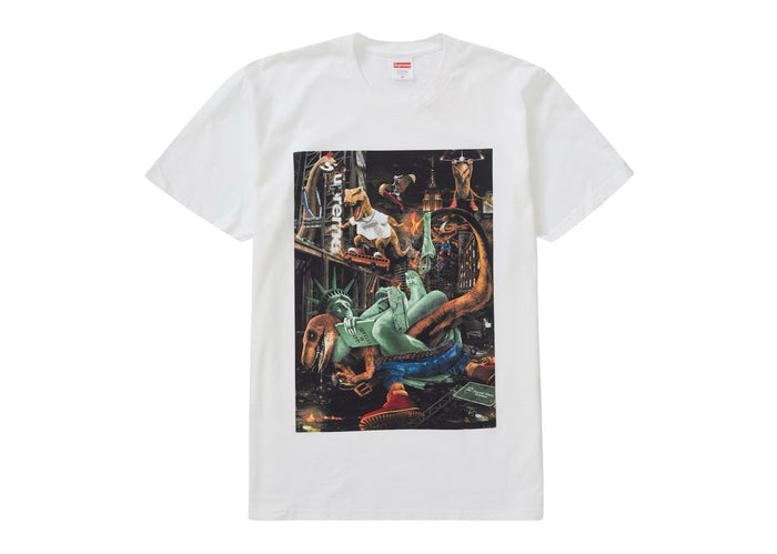 Supreme T-Rex Tee White