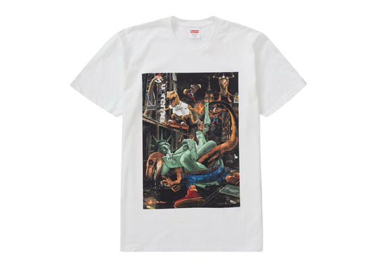 Supreme T-Rex Tee White