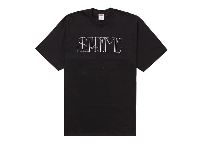 Supreme Trademark Tee Black