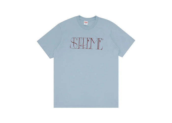 Supreme Trademark Tee Dusty Blue