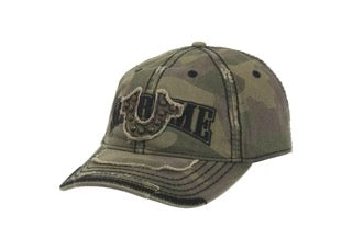 Supreme True Religion Mesh Back 6-Panel Olive Camo