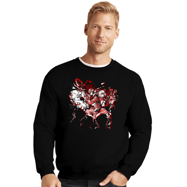 Crewneck Sweater, Unisex / Small / Black