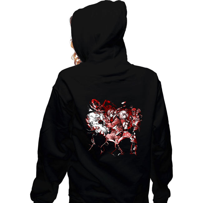 Zippered Hoodies, Unisex / Small / Black