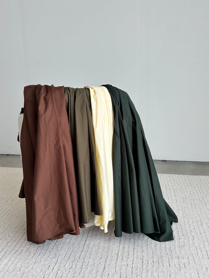 Sydnee Cotton Maxi Dress in Dusty Olive - Bump Friendly