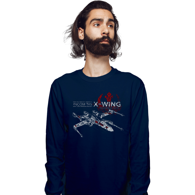 Long Sleeve Shirts, Unisex / Small / Navy