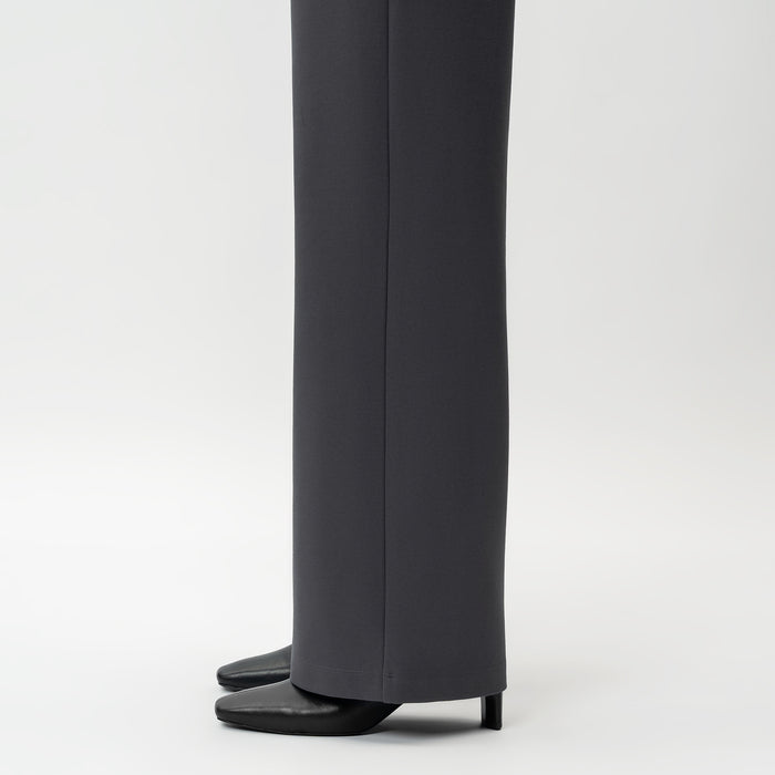 Tailored Ponte Relaxed Trouser - Ninepine
