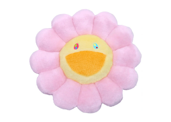 Takashi Murakami Flower Plush 30CM Light Pink/Yellow