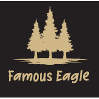 Tee Moisture Wicking Famous Eagle Flag