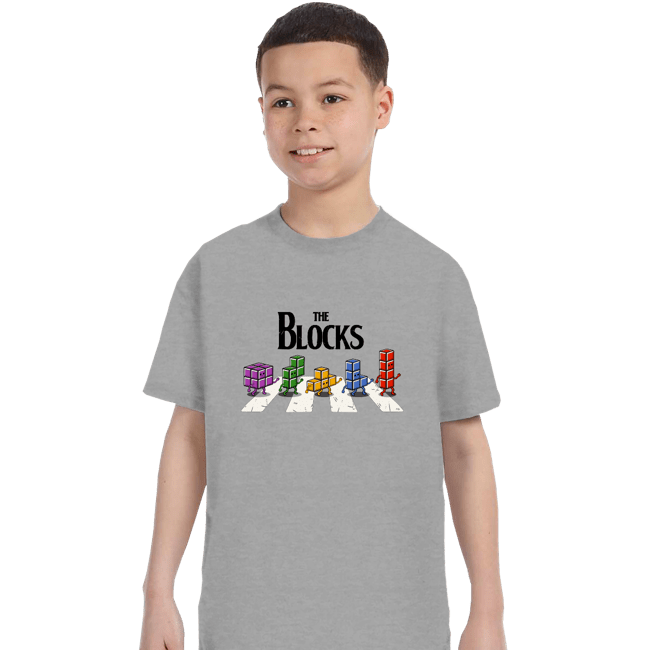 Last_Chance_Shirts T-Shirts, Youth / XS / Sports Grey The Blocks