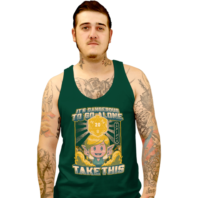 Tank Top, Unisex / Small / Black