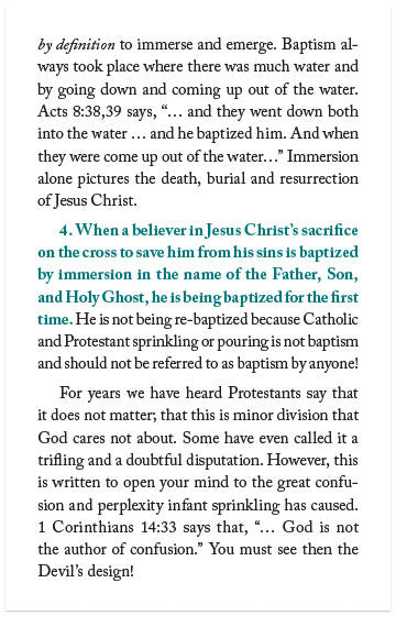 The Protestant Problem (KJV)
