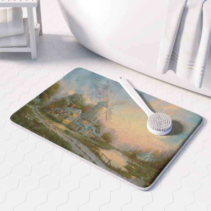 Thomas Kinkade The Wind of the Spirit Memory Foam Rug