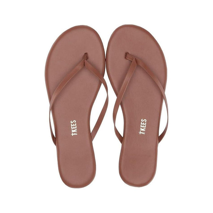 TKEES Foundations Matte Flip Flop Sandal in Cappuccino