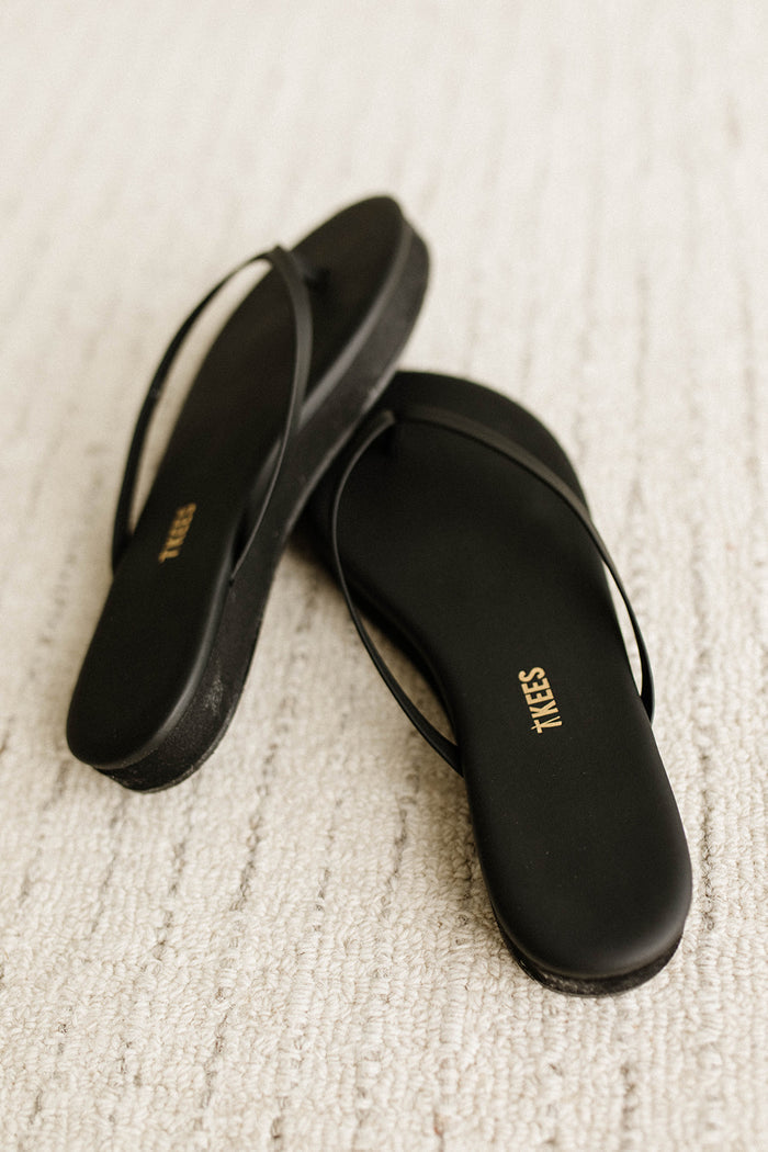 Tkees Lily Platform Sandal in Sable