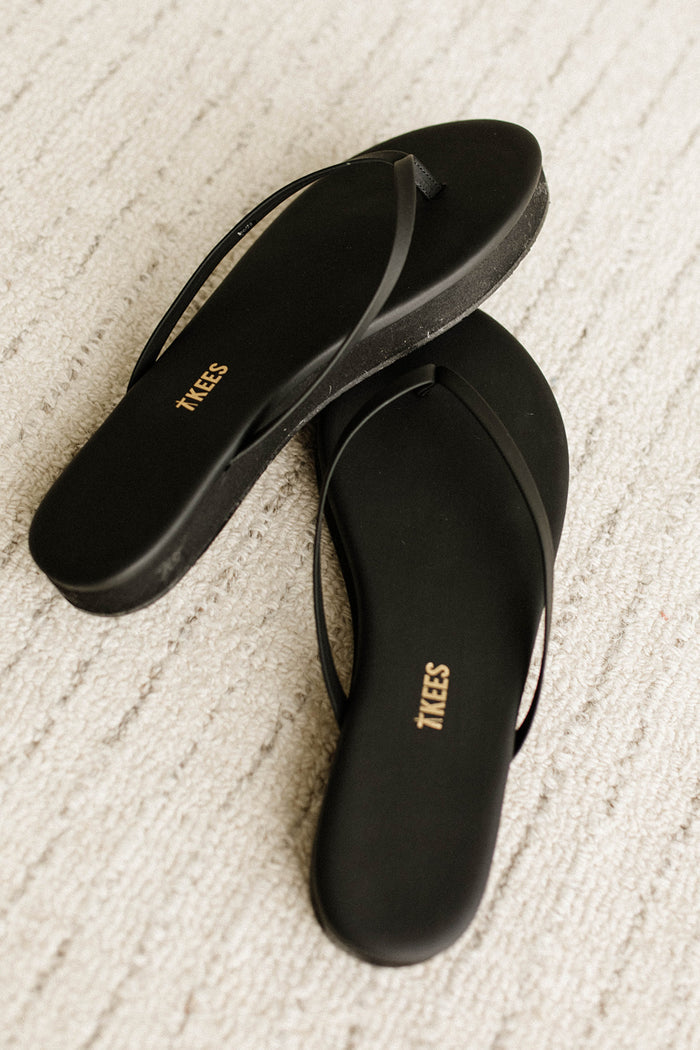 Tkees Lily Platform Sandal in Sable