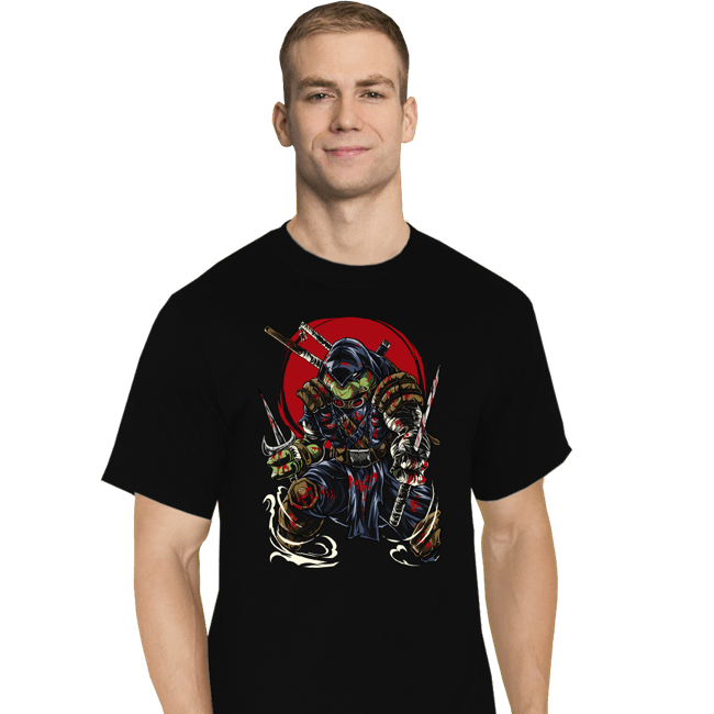 Secret_Shirts T-Shirts, Tall / Large / Black TMNT Ronin