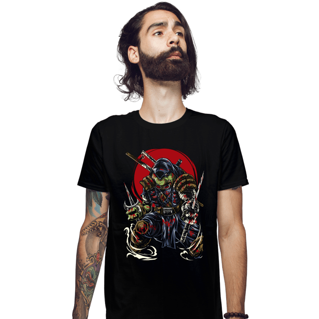 Secret_Shirts Fitted Shirts, Mens / Small / Black TMNT Ronin