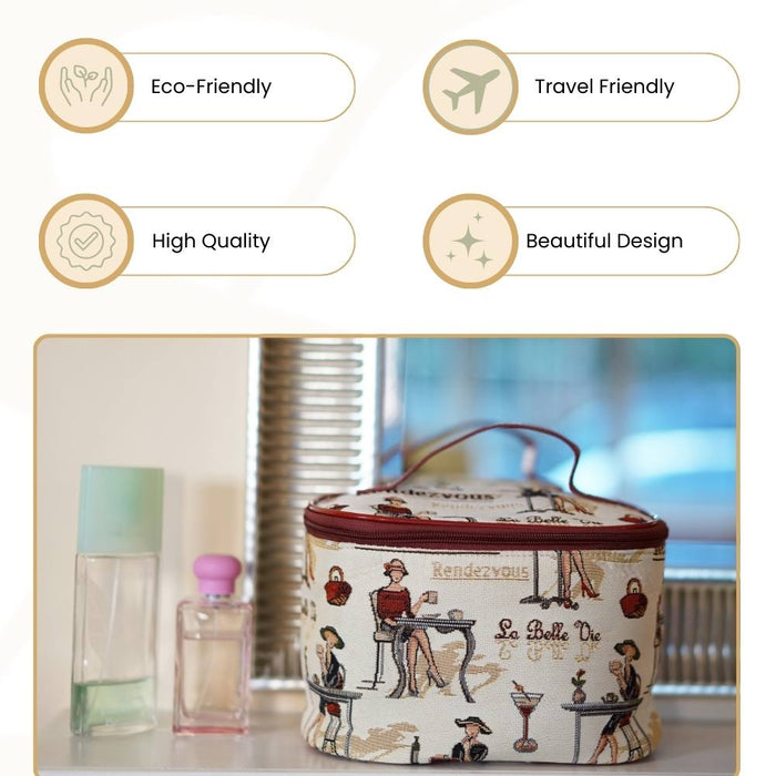 TOIL-RDV | RENDEZVOUS TOILETRY VANITY TRAVEL BAG