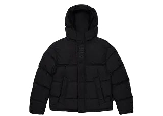Trapstar Decoded 2.0 Hooded Puffer Jacket Blackout Edition