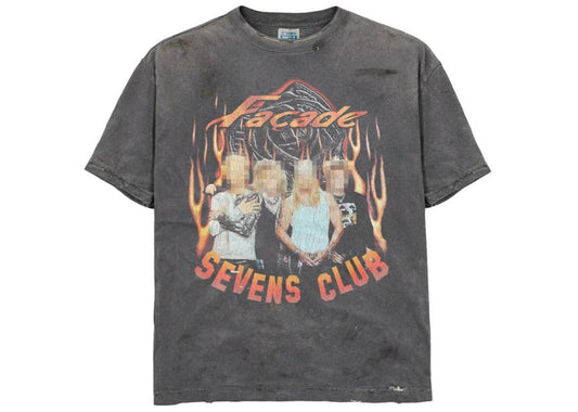 Triple Sevens Flamerock Tee Vintage Black