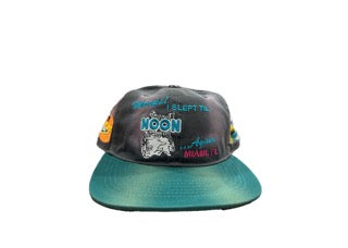 Triple Sevens Night Owl Cap Vice Washed Black Green