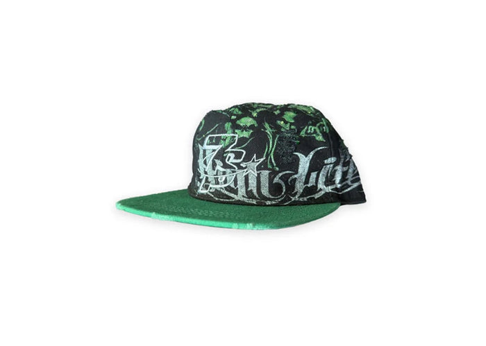 Triple Sevens Reaper Black Green Hat