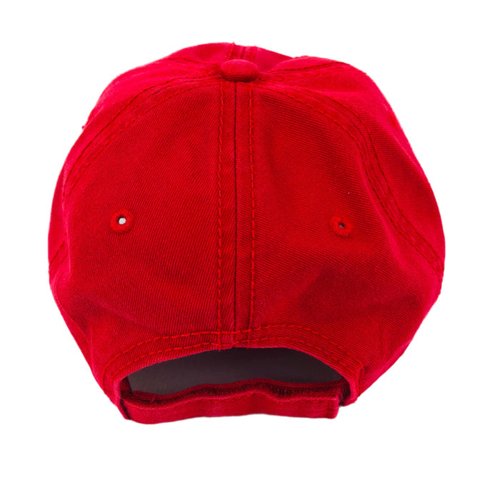 Uff Da red baseball cap