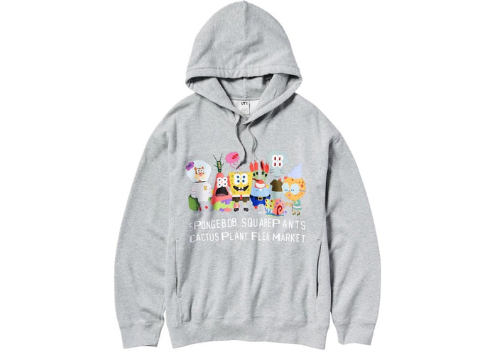 Uniqlo x CPFM Spongebob Squarepants Hoodie Gray