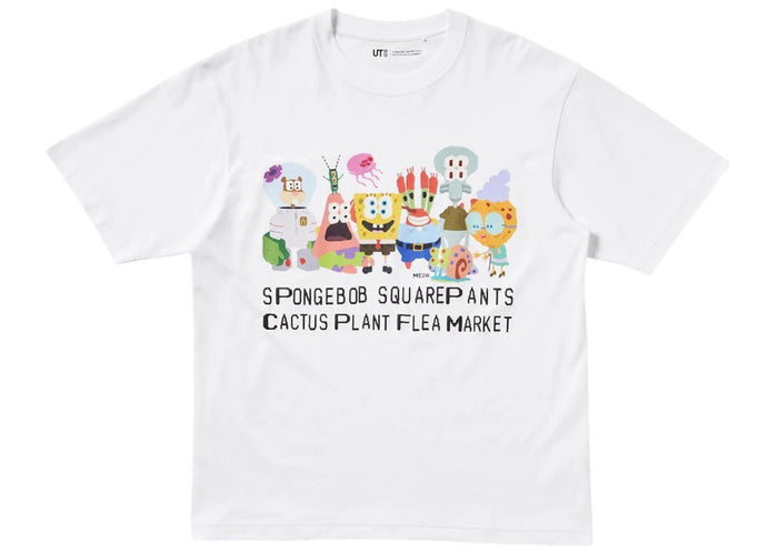 Uniqlo x CPFM Spongebob Squarepants UT Graphic II T-Shirt White
