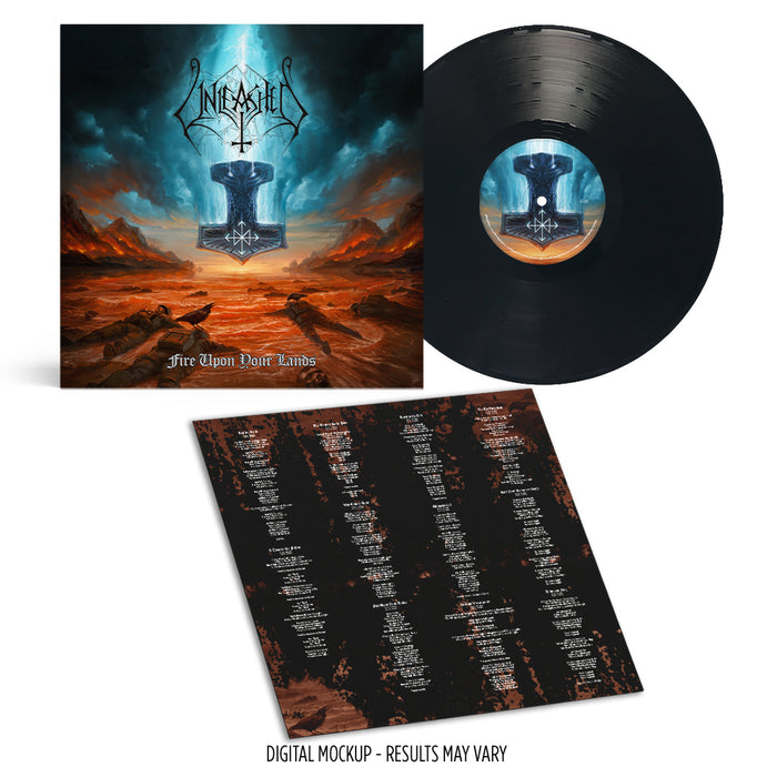 Unleashed "Unleashed - Fire Upon Your Lands - Black LP" 12"