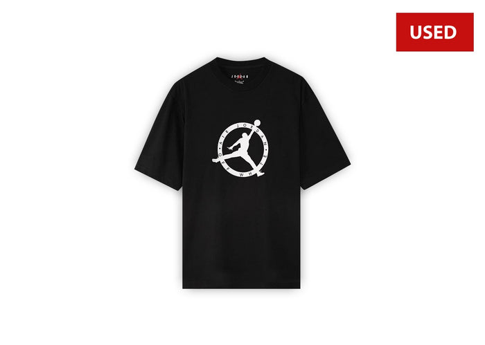 (USED) Air Jordan x Off-White MJ T-Shirt 'Black/White/Forest Green'